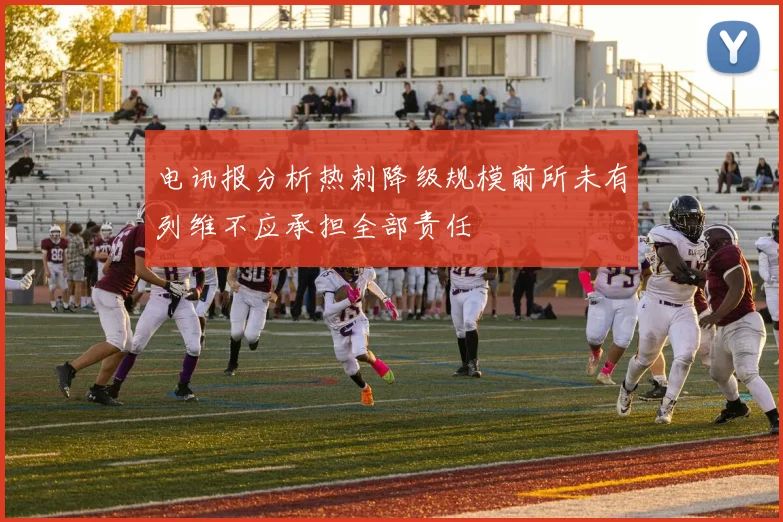 电讯报分析热刺降级规模前所未有列维不应承担全部责任